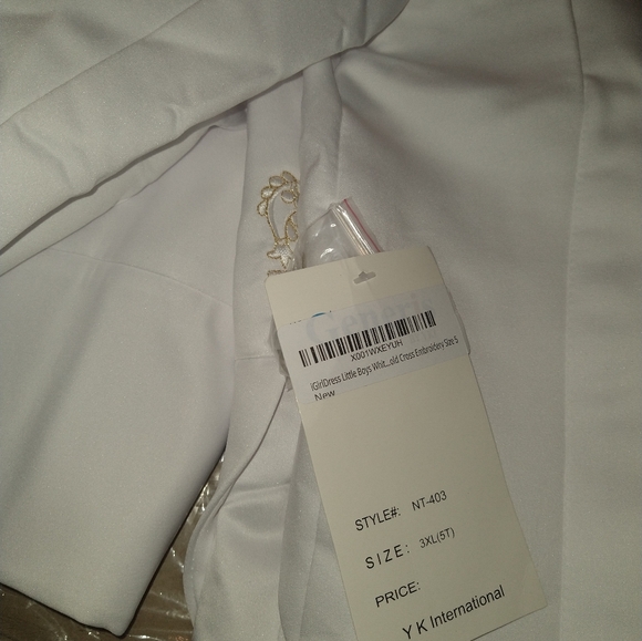 Boys baptism suit - Picture 7 of 9